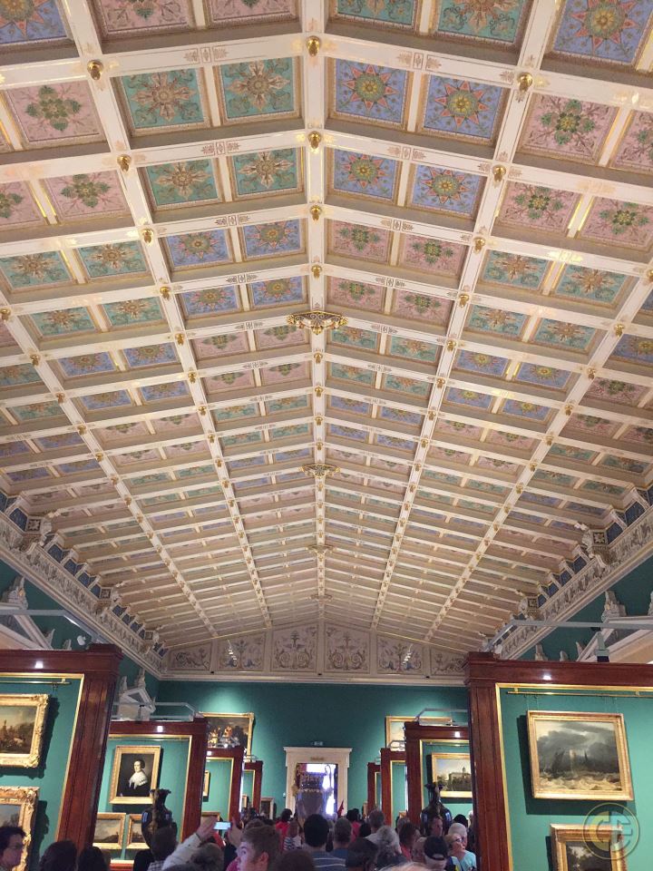 Patterns In The Hermitage Ceiling
